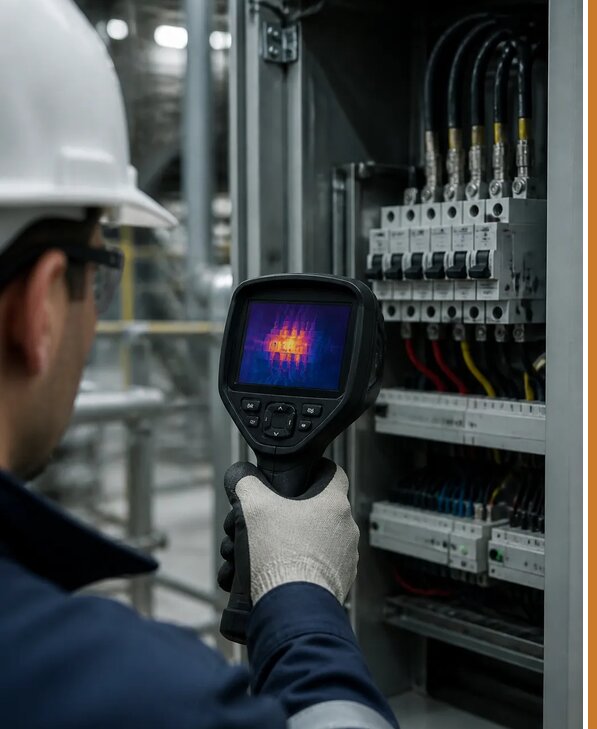 Тепловой контроль оборудования в Невинномысске для безопасности работ